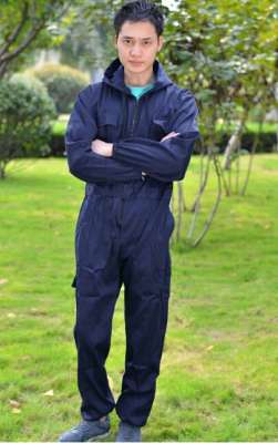 連體工作服長(zhǎng)袖勞保服防塵