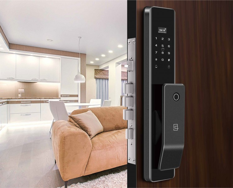 必達指紋鎖智能鎖圖片